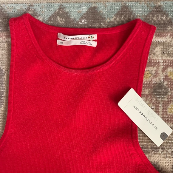 NWT Anthro ribbed tank - Picture 2 of 2